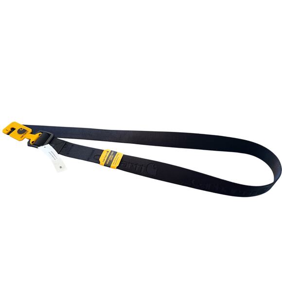 Carhartt Adult Unisex Black Nylon Webbing Ladder Lock Belt Size M - Picture 4 of 6